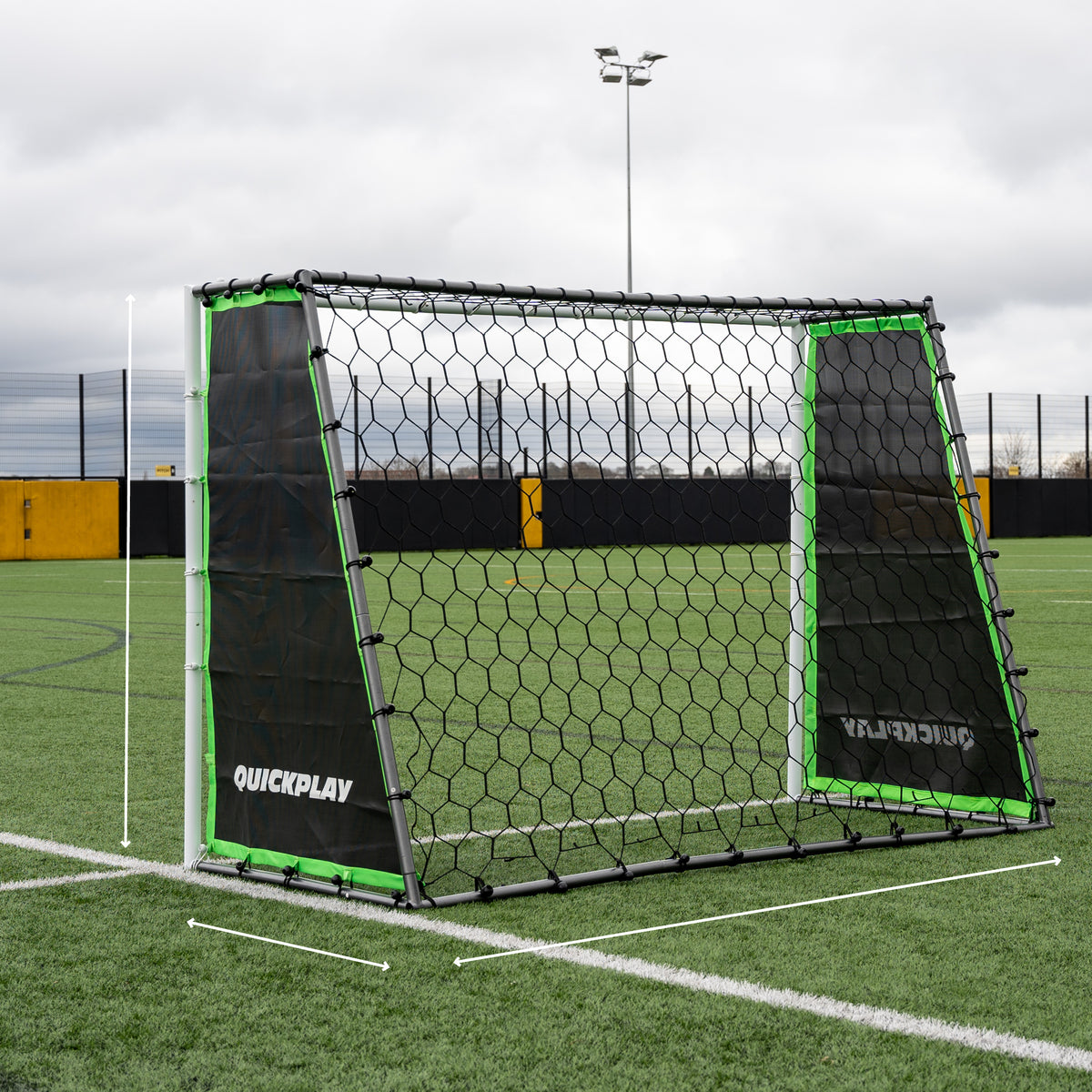 Portería, rebotador y pared de pases 3 en 1 TEKKERS GS Trainer