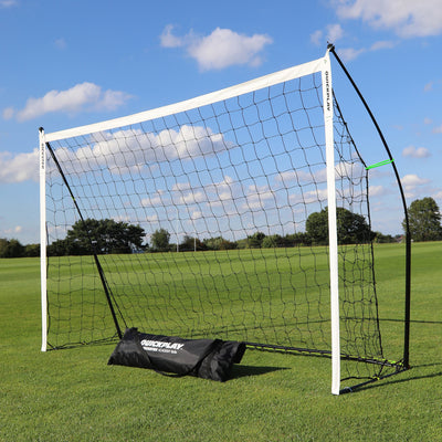 KICKSTER Portería de fútbol portátil 2,4 x 1,5 m