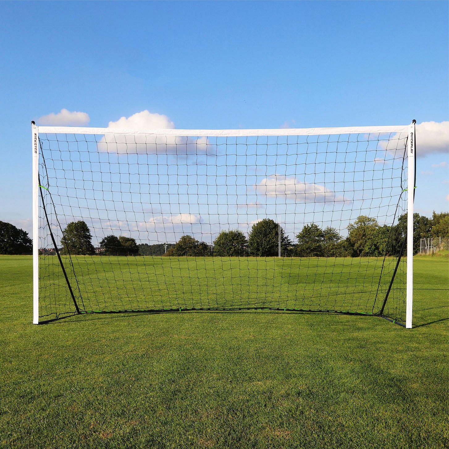 Portería de fútbol portátil KICKSTER 370 x 180 cm