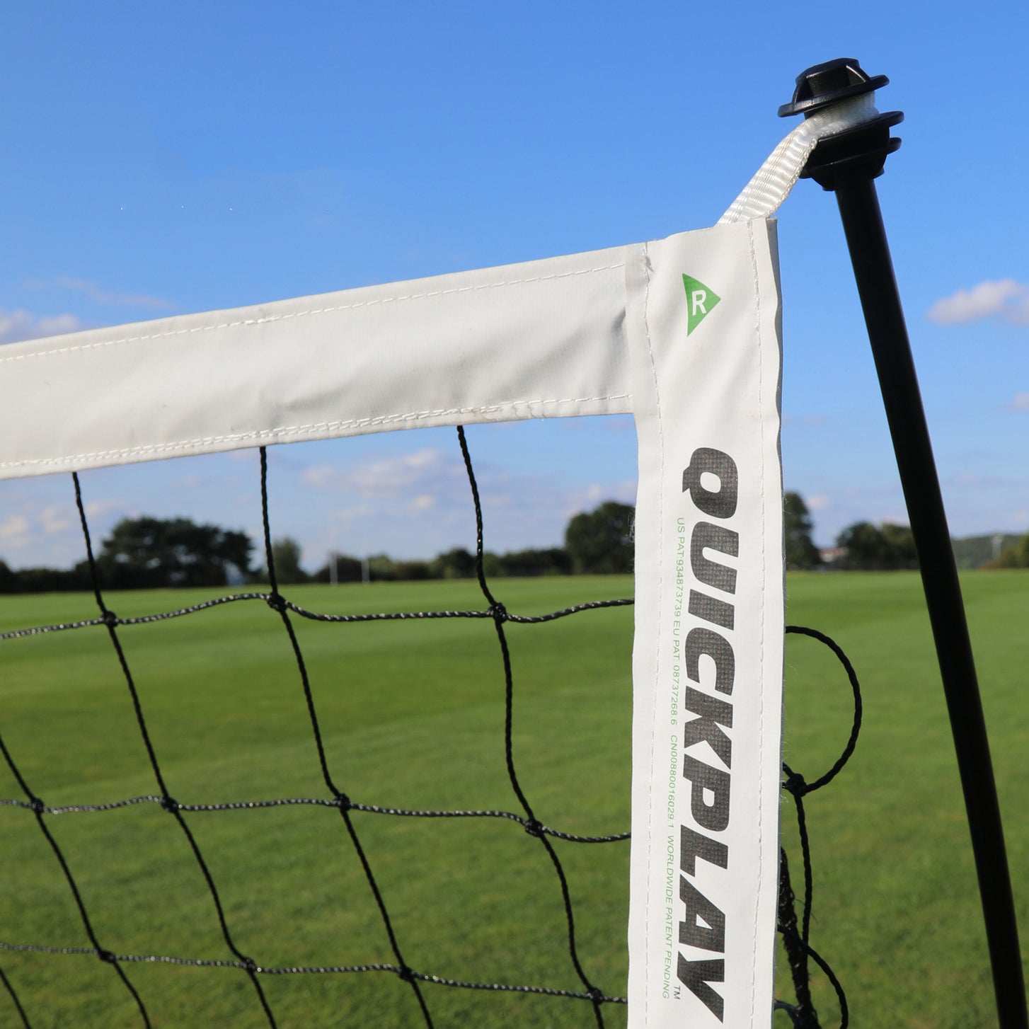Portería de fútbol portátil KICKSTER 370 x 180 cm