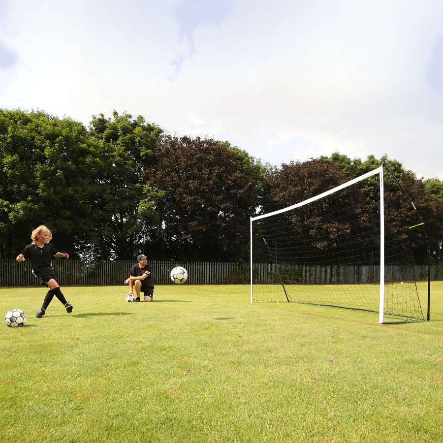 Portería de fútbol portátil KICKSTER 500 x 200 cm