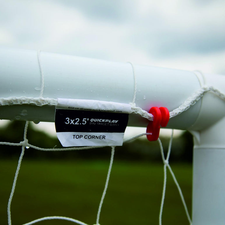 Meta de fútbol mínimo QThold 1x0.75m