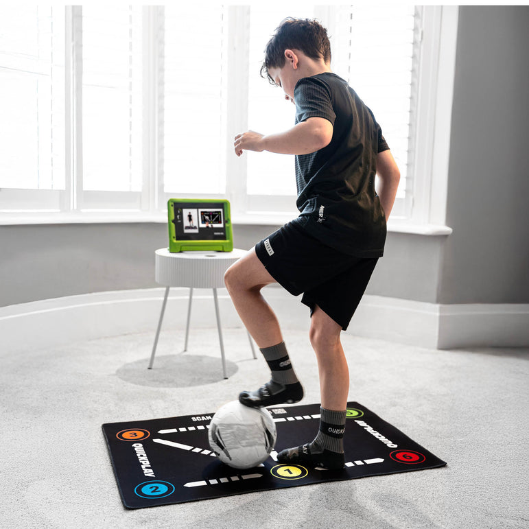 Habilidades de dominio de la pelota Mat de habilidades con calcetines (tamaño de los niños)