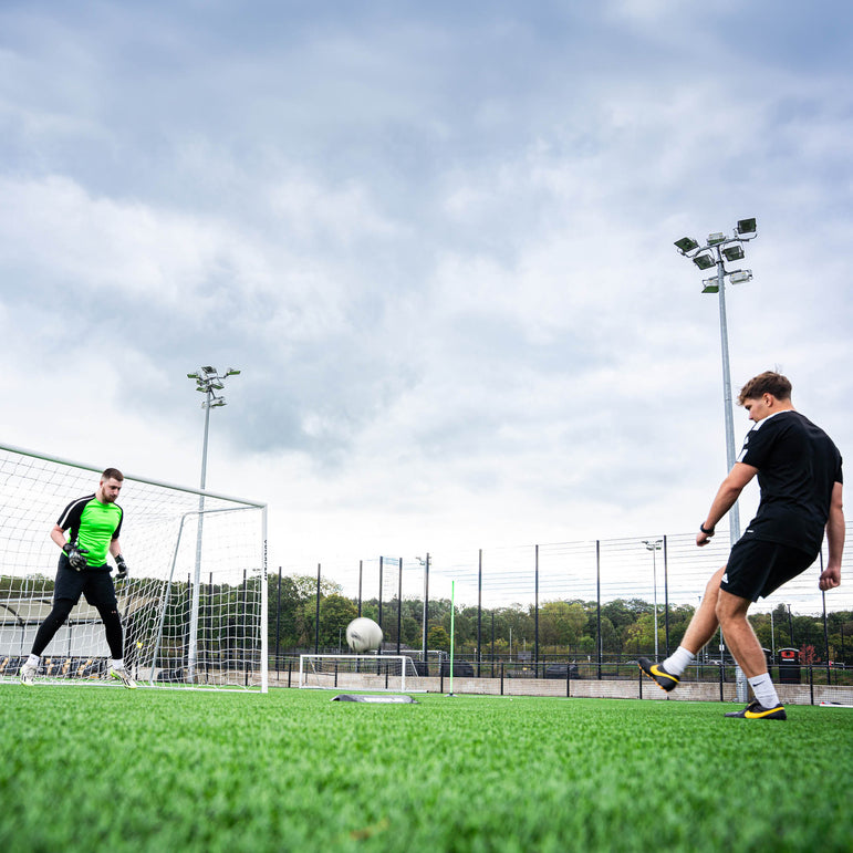Rampa de deflexión de entrenamiento del portero