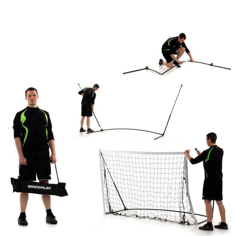 <tc>KICKSTER</tc> Portería de fútbol portátil Elite de 1,5 x 1 m