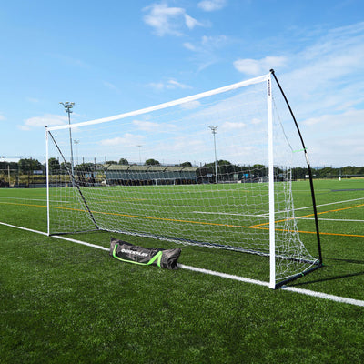 KICKSTER Portería de fútbol portátil Elite de 5 x 2 m