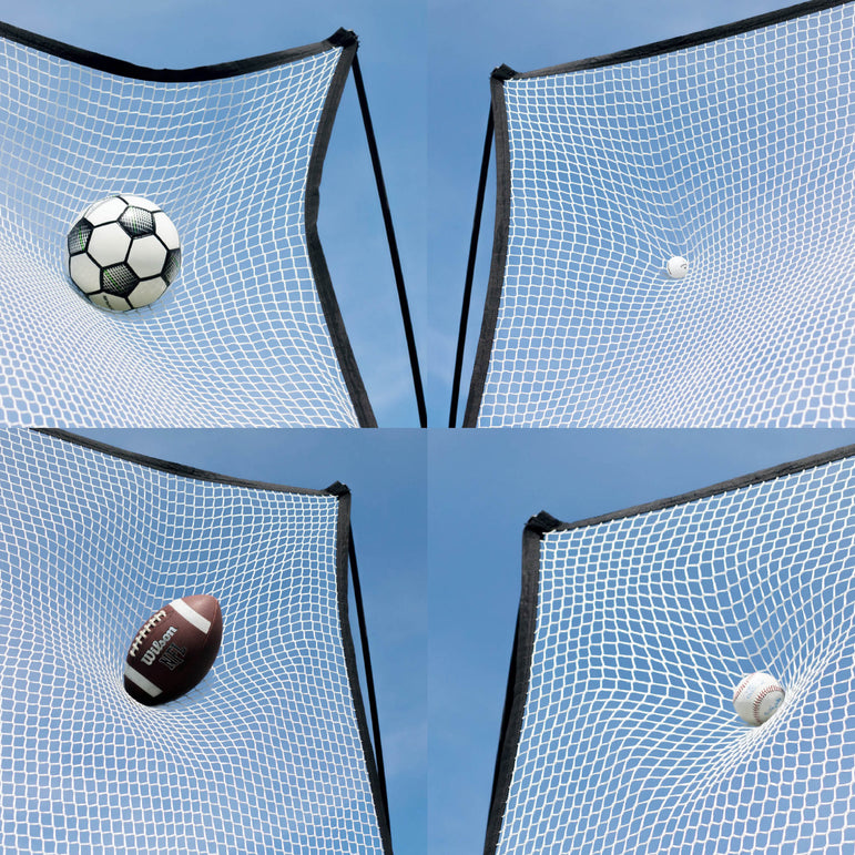 Mega Net MultiPort Ball-stop 3.7 x 2.7m