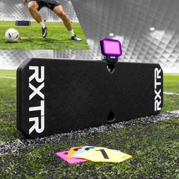 Rebotador de fútbol RXTR Pro Coach con luz de reacción