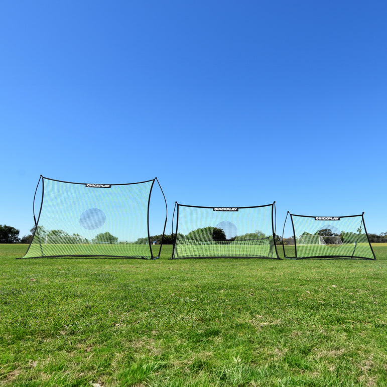 TEKKERS Trainer - Dual Net Football Rebounder - QUICKPLAY EU